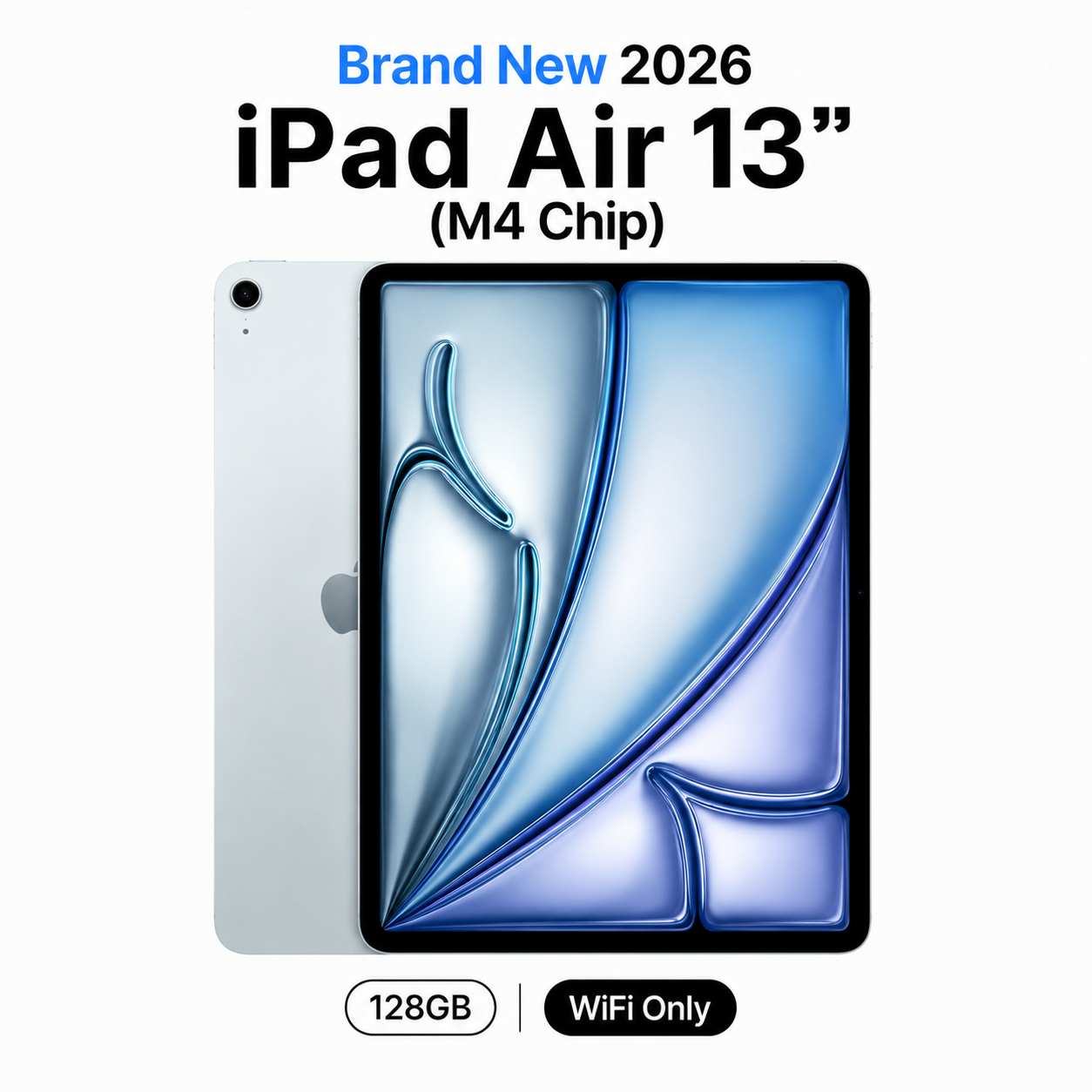 Brand New 2026 iPad Air 13-inch (M4 Chip) – 128GB WiFi Only