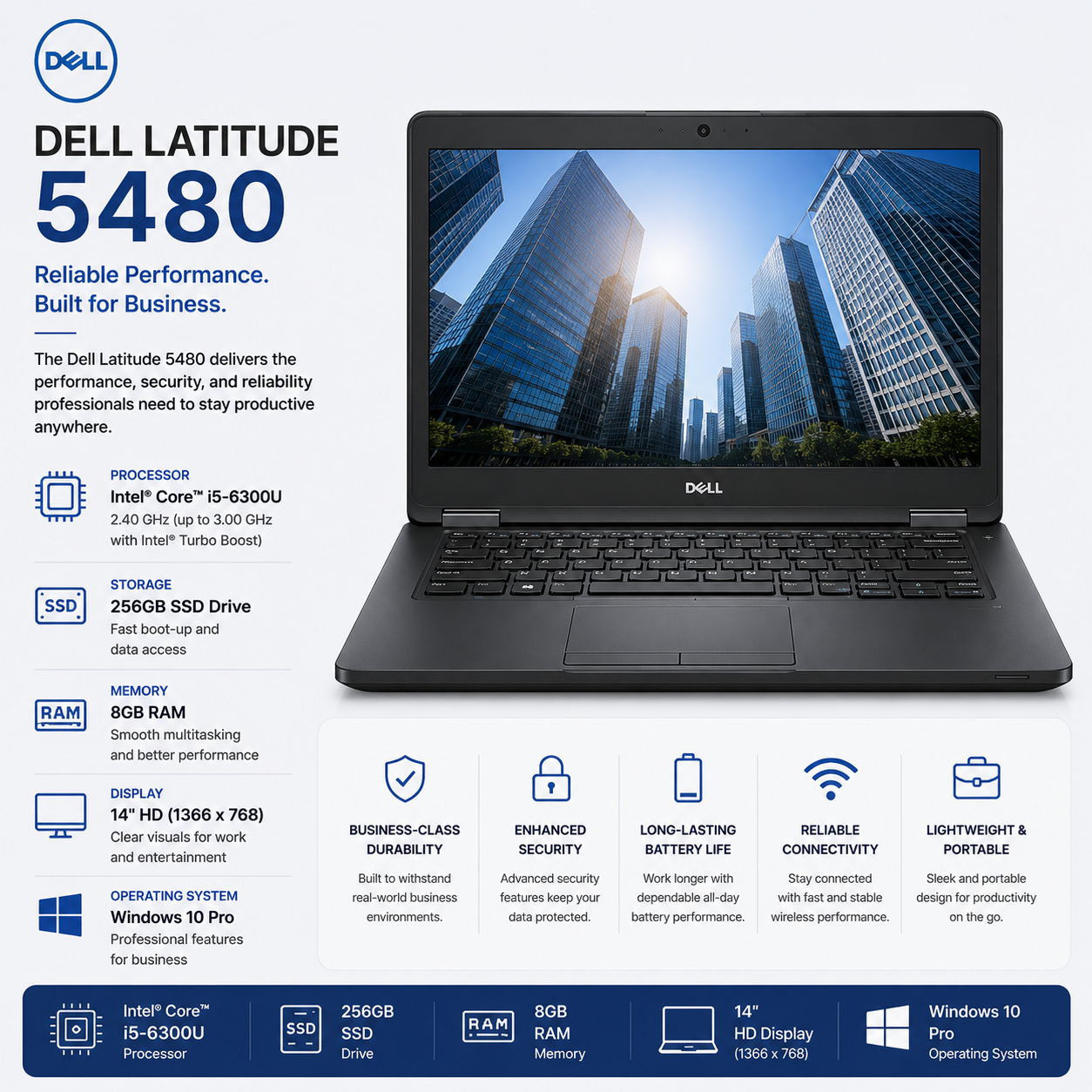 Dell Latitude 5480 Laptop