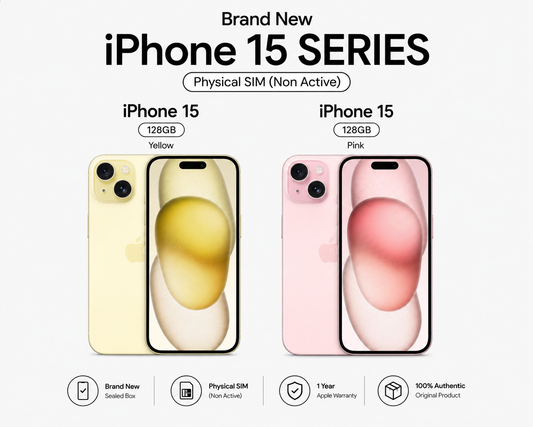 Brand New iPhone 15 Series Physical SIM