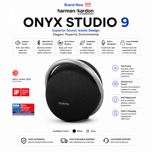 Brand New ONYX STUDIO 9