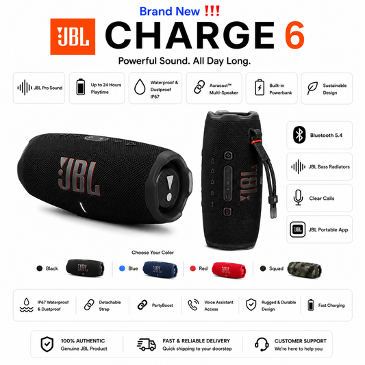 JBL Charge 6 Speaker