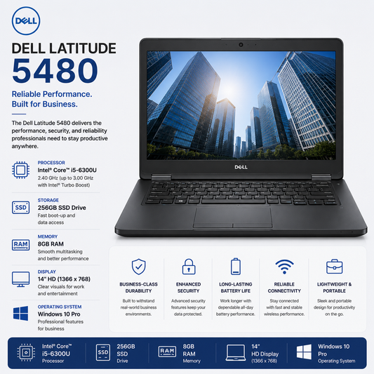 Dell Latitude 5480 Laptop