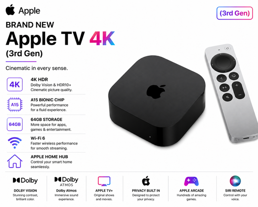 Apple TV 4K (3rd Generation) 64GB