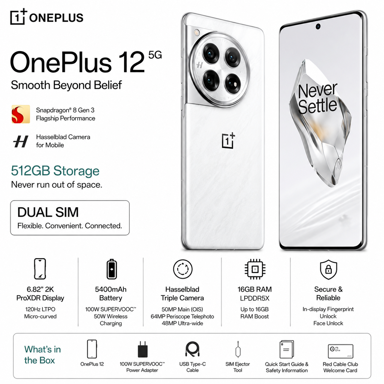 OnePlus 12 FU Dual SIM 512GB