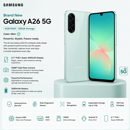 New Samsung Galaxy A26 5G
