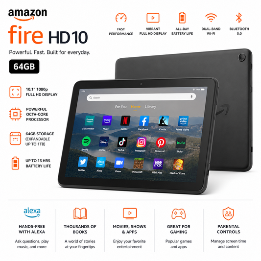 Amazon Fire HD10 64GB